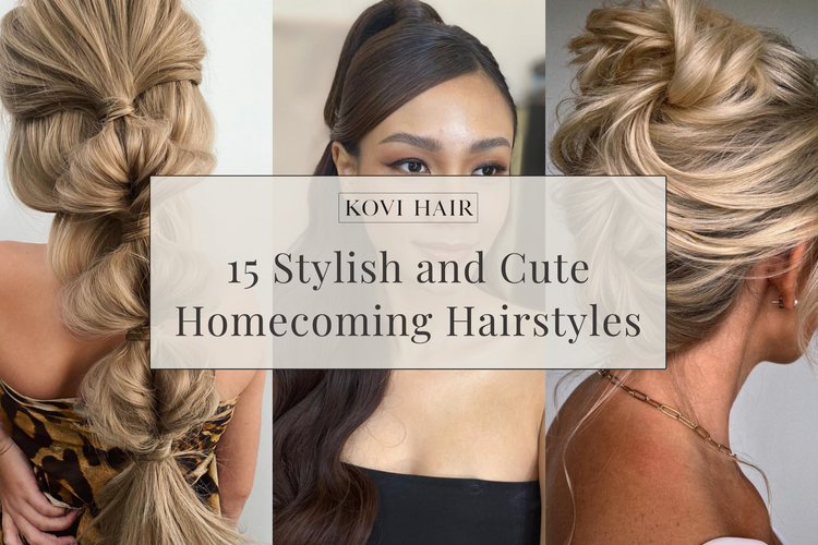 15 Stylish and Cute Homecoming Hairstyles – KOVI HAIR