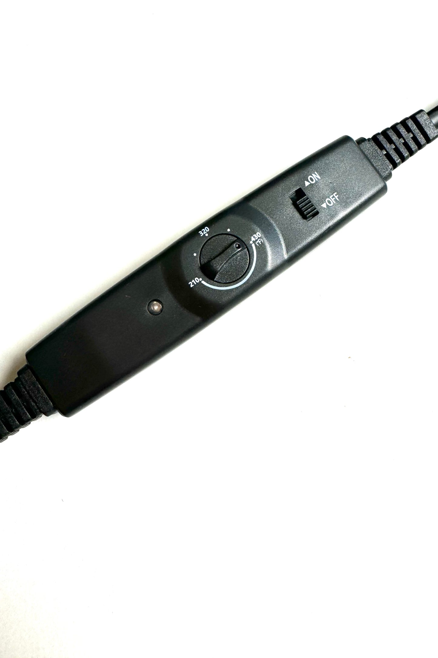 Curved Hair Extension Iron with Temperature Control