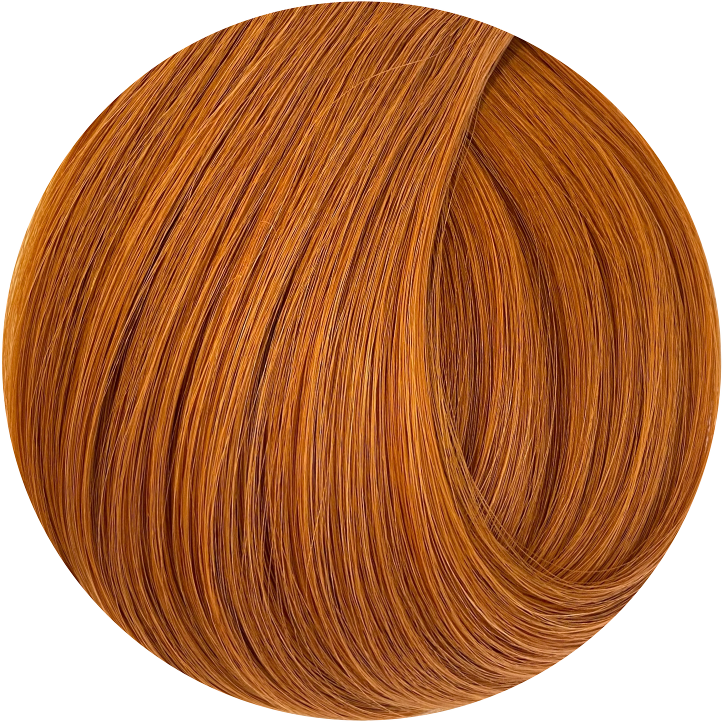 KOVI  Copper shade is a radiant, fiery hue that falls into a Level 7 on the Redken color scale. This medium-rich copper tone blends warm, intense orange-red undertones with a sun-kissed vibrancy that’s ideal for clients who want to make a bold statement.