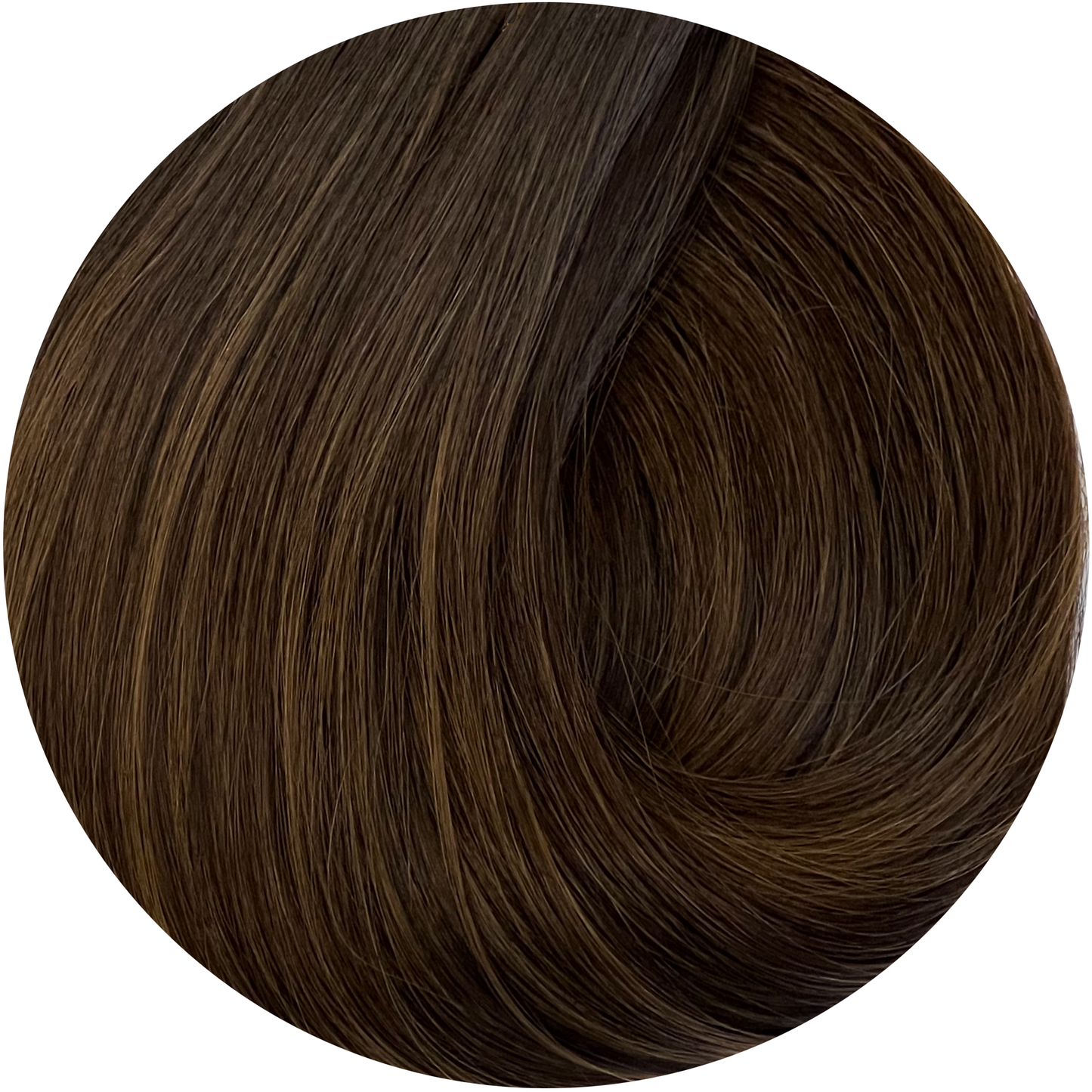Java is a rich, dark espresso brown, falling at Level 4 on the Redken color scale. This luxurious shade brings together deep, neutral brown tones with just a whisper of warmth, making it a perfect choice for clients who want a sophisticated, dark brunette without leaning too warm or cool.