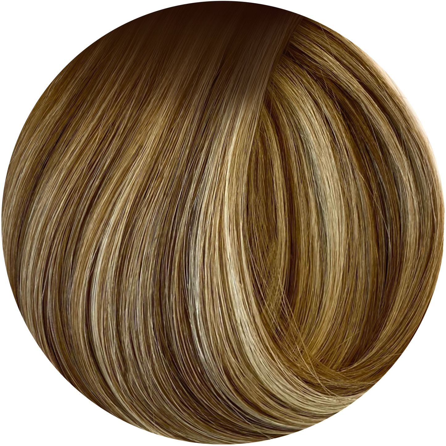 Rooted Bronde is a sophisticated, dimensional shade that combines darker roots at Level 6 with golden blonde highlights at Level 7. The result is a natural, sun-kissed balayage effect that mimics the look of perfectly grown-out roots.