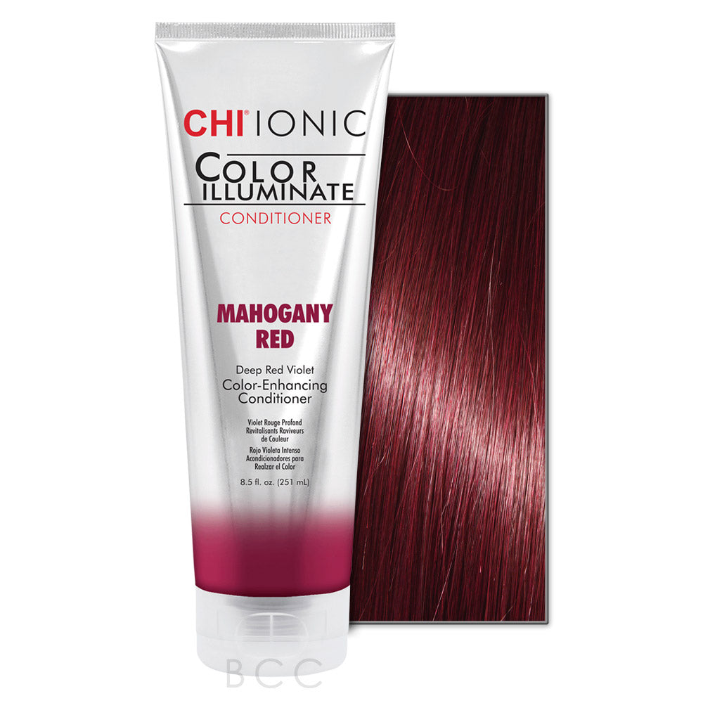 CHI® - IONIC COLOR ILLUMINATE CONDITIONER-MAHOGANY RED - Hair Care Products - Your Hair Shop  - The Best Quality Remy Hair wefts, and shop the best quality remy hair Extensions at Your Hair Shop.