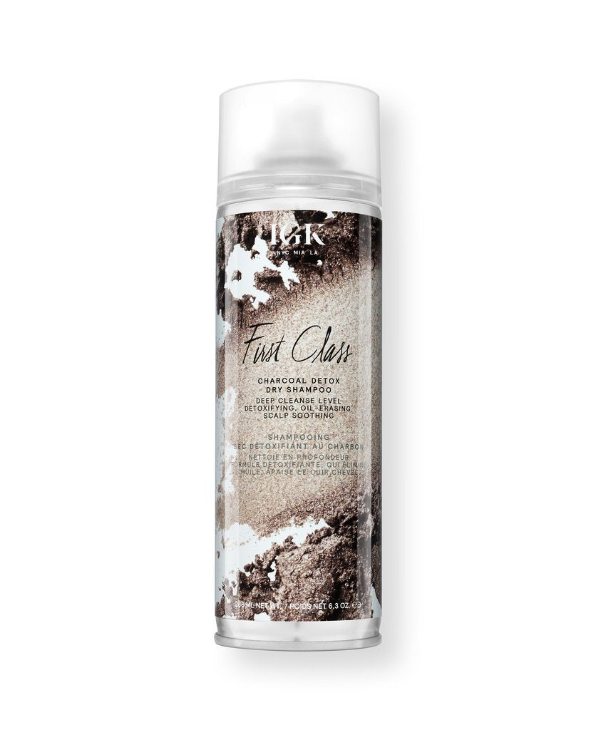 IGK - First Class Charcoal Detox Dry Shampoo - Hair Care Products - IGK - The Best Quality Remy Hair wefts, and shop the best quality remy hair Extensions at Your Hair Shop.