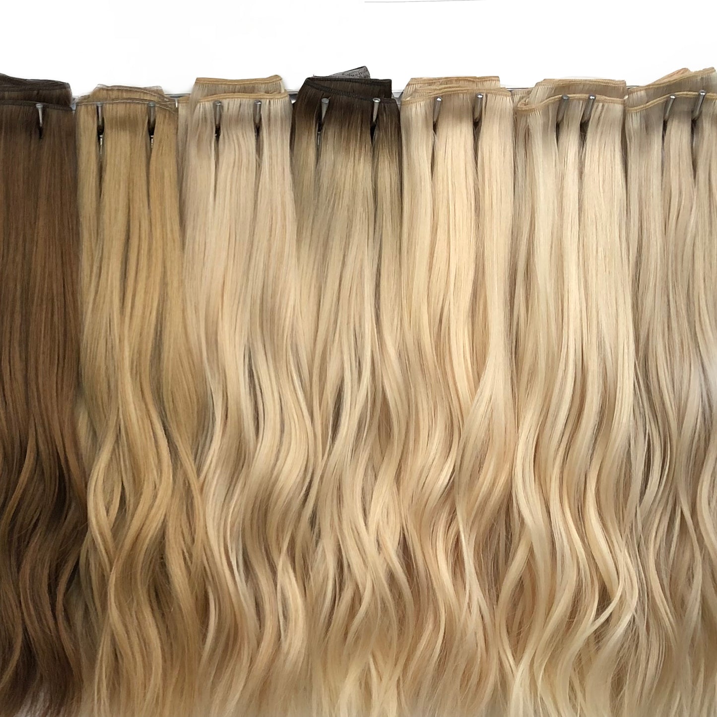 Extra Thick Clip-in Hair - Silky Straight 68g, 75g, 90g - Clip-ins - D-Lux - The Best Quality Remy Hair wefts, and shop the best quality remy hair Extensions at Your Hair Shop.