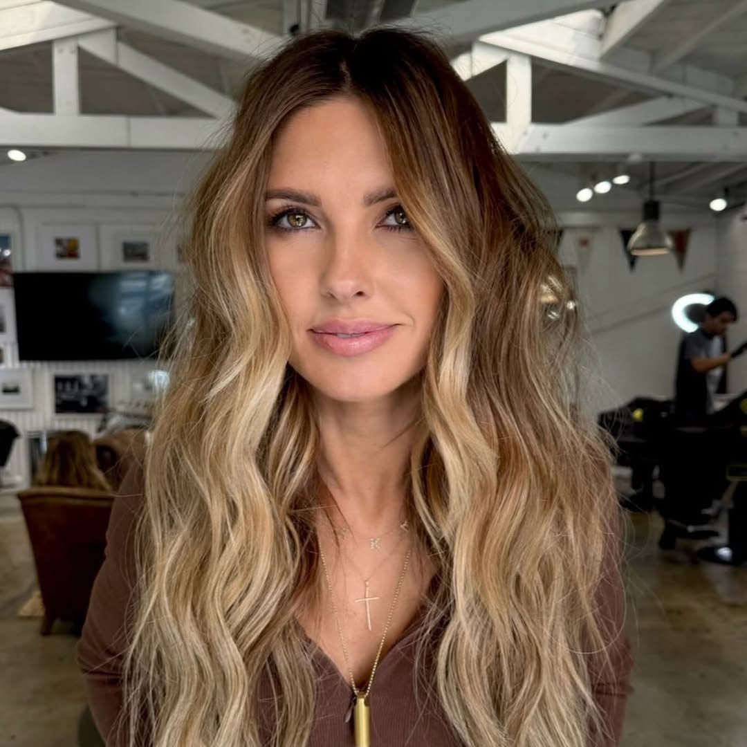 Audrina Patridge wearing KOVI Hair