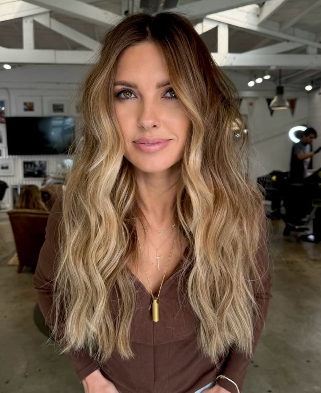 Audrina Patridge wearing KOVI Hair